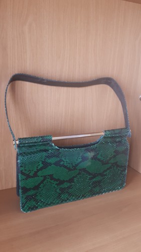Borsa vera pelle serpente - ,