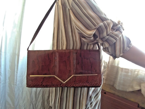 Borsa spalla vera pelle di - borsa,